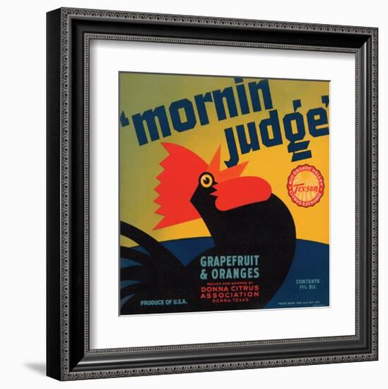 Mornin Judge Grapefruit and Oranges-null-Framed Art Print