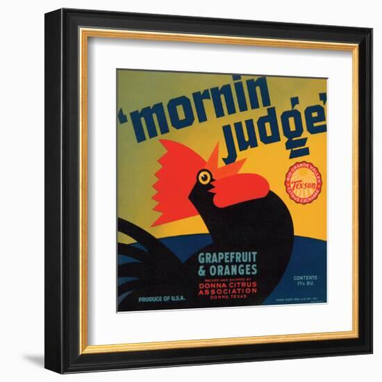 Mornin Judge Grapefruit and Oranges-null-Framed Art Print