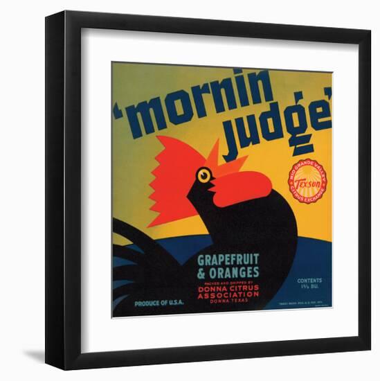 Mornin Judge Grapefruit and Oranges-null-Framed Art Print