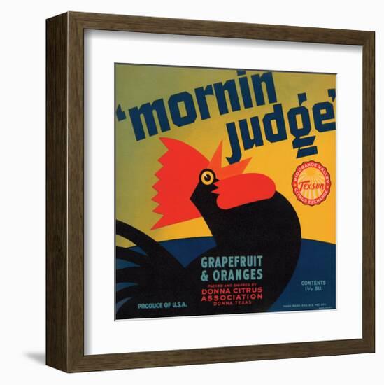 Mornin Judge Grapefruit and Oranges-null-Framed Art Print