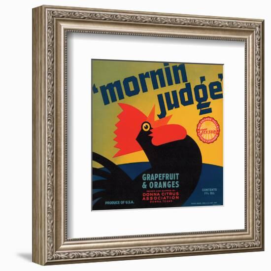 Mornin Judge Grapefruit and Oranges-null-Framed Art Print