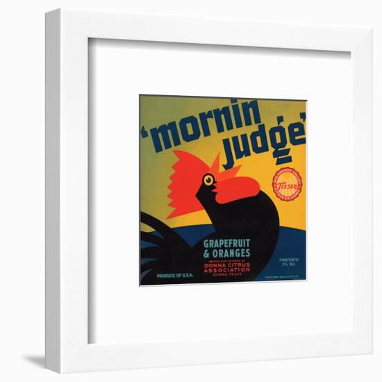 Mornin Judge Grapefruit and Oranges-null-Framed Art Print