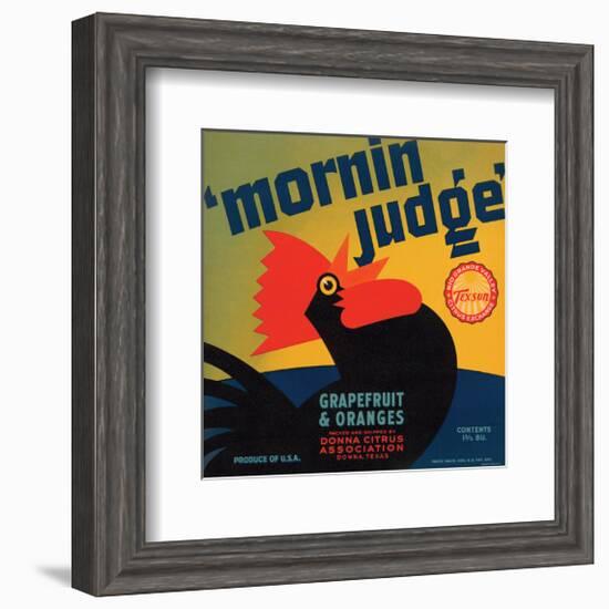 Mornin Judge Grapefruit and Oranges-null-Framed Art Print