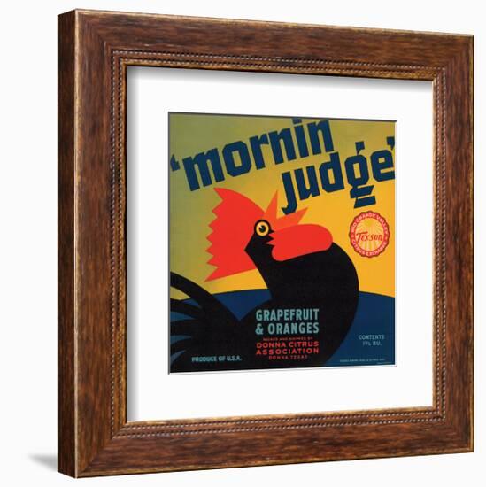 Mornin Judge Grapefruit and Oranges-null-Framed Art Print