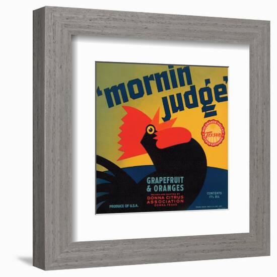 Mornin Judge Grapefruit and Oranges-null-Framed Art Print