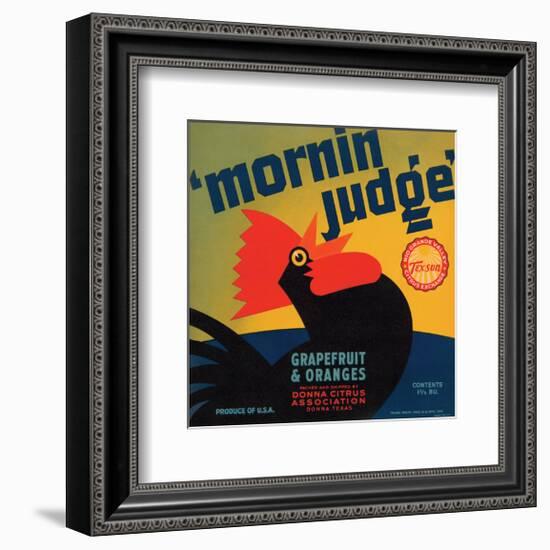 Mornin Judge Grapefruit and Oranges-null-Framed Art Print