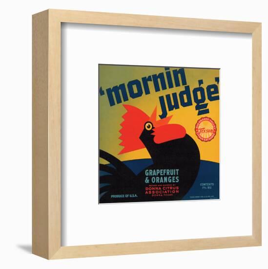 Mornin Judge Grapefruit and Oranges-null-Framed Art Print