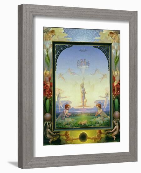 Morning, 1808-Philipp Otto Runge-Framed Giclee Print