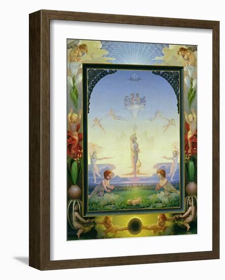 Morning, 1808-Philipp Otto Runge-Framed Giclee Print