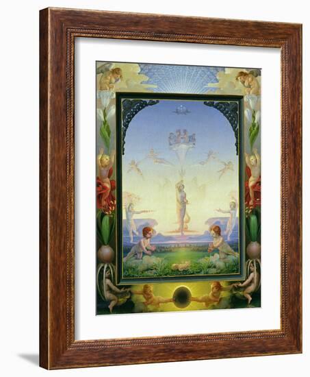 Morning, 1808-Philipp Otto Runge-Framed Giclee Print