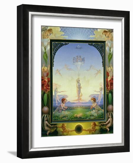 Morning, 1808-Philipp Otto Runge-Framed Giclee Print