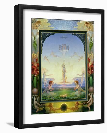 Morning, 1808-Philipp Otto Runge-Framed Giclee Print