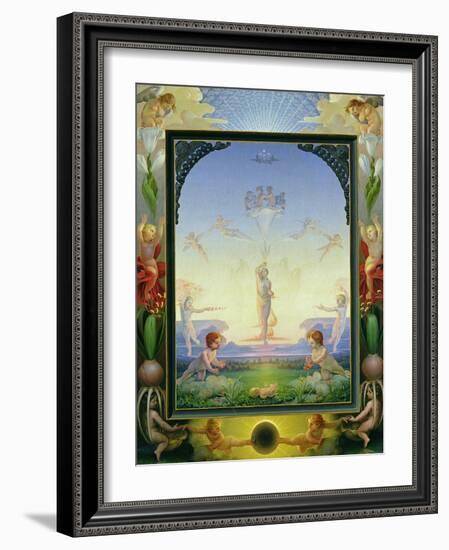 Morning, 1808-Philipp Otto Runge-Framed Giclee Print