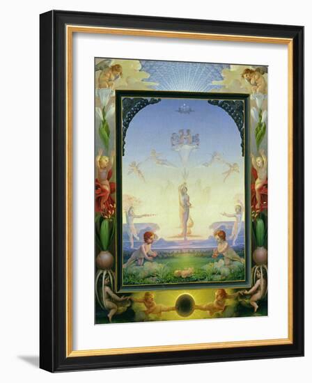 Morning, 1808-Philipp Otto Runge-Framed Giclee Print