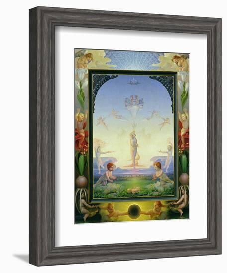 Morning, 1808-Philipp Otto Runge-Framed Giclee Print