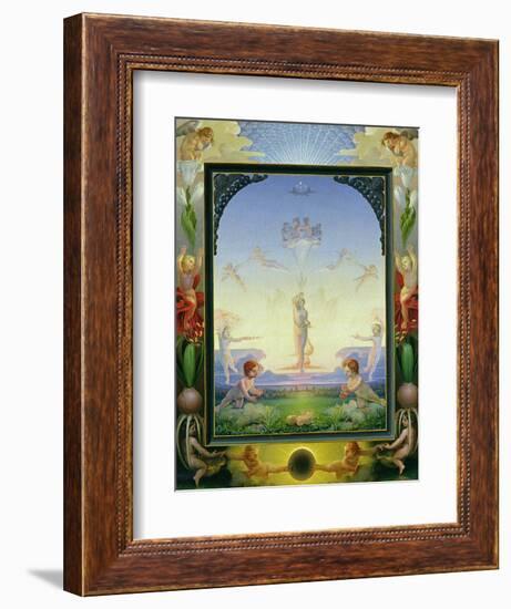 Morning, 1808-Philipp Otto Runge-Framed Giclee Print