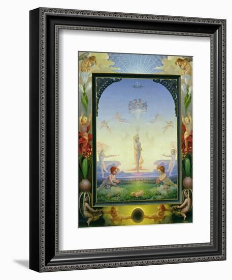 Morning, 1808-Philipp Otto Runge-Framed Giclee Print