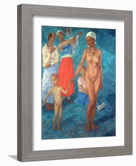 Morning, 1917-Kosjma Ssergej Petroff-Wodkin-Framed Giclee Print