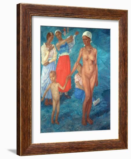 Morning, 1917-Kosjma Ssergej Petroff-Wodkin-Framed Giclee Print