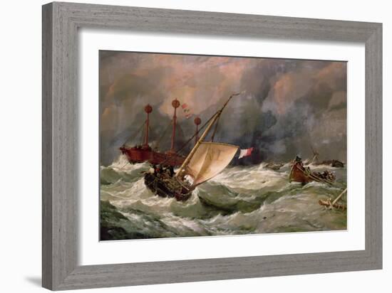 Morning after a Heavy Gale-Edward William Cooke-Framed Giclee Print