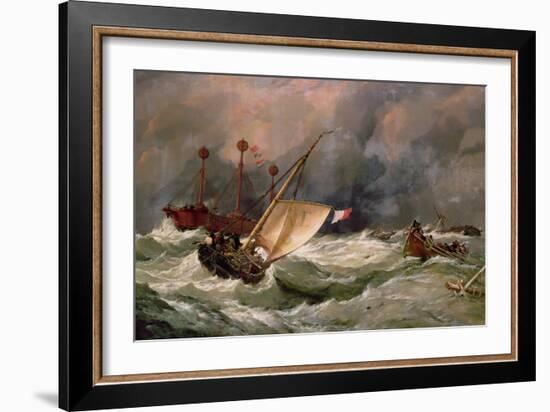 Morning after a Heavy Gale-Edward William Cooke-Framed Giclee Print