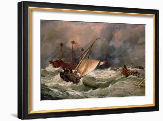 Morning after a Heavy Gale-Edward William Cooke-Framed Giclee Print