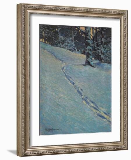 Morning after Snow, High Park-J. E. H. MacDonald-Framed Giclee Print