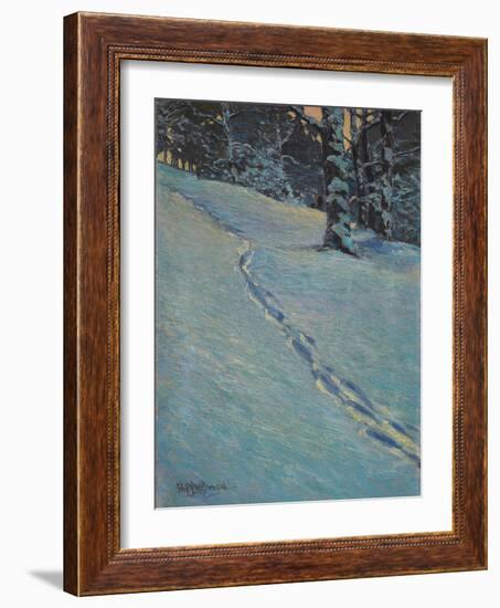 Morning after Snow, High Park-J. E. H. MacDonald-Framed Giclee Print