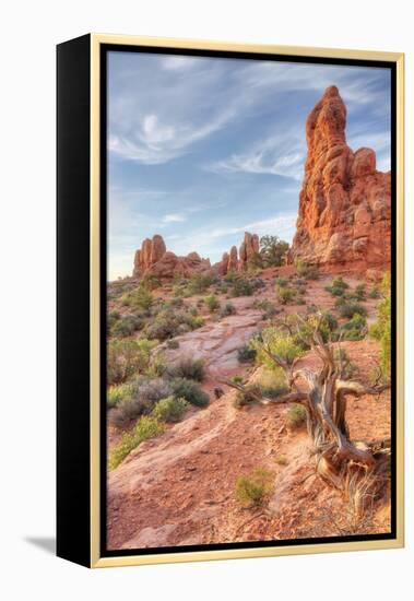 Morning Among Sandstone, Southern Utah-Vincent James-Framed Premier Image Canvas