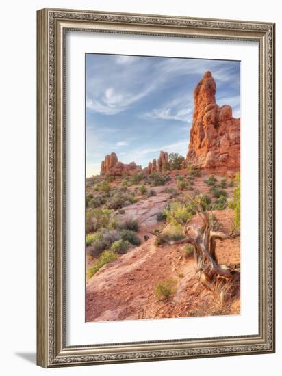 Morning Among Sandstone, Southern Utah-Vincent James-Framed Photographic Print