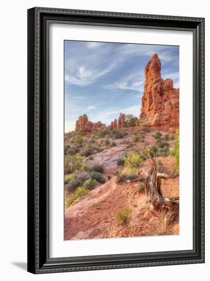 Morning Among Sandstone, Southern Utah-Vincent James-Framed Photographic Print