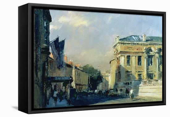 Morning, Ashmolean Museum, 1984-Trevor Chamberlain-Framed Premier Image Canvas