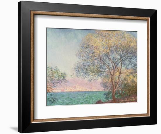 Morning at Antibes, 1888 (Oil on Canvas)-Claude Monet-Framed Giclee Print