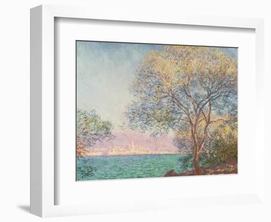 Morning at Antibes, 1888 (Oil on Canvas)-Claude Monet-Framed Giclee Print