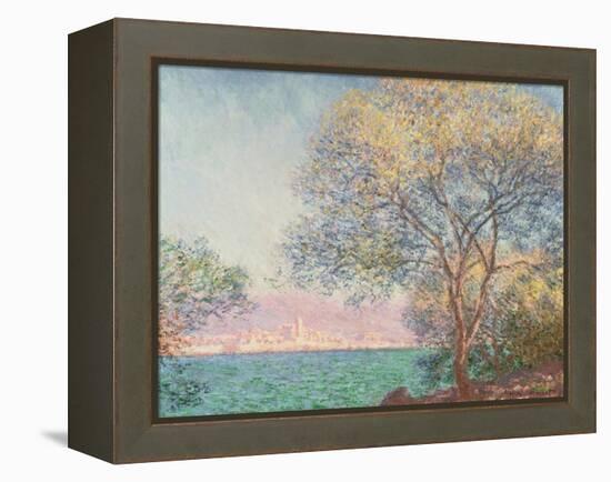 Morning at Antibes, 1888 (Oil on Canvas)-Claude Monet-Framed Premier Image Canvas