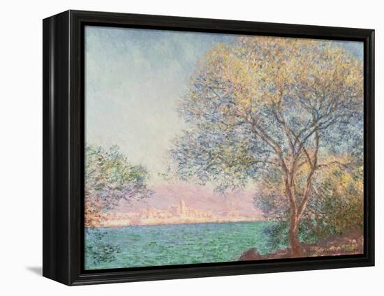 Morning at Antibes, 1888 (Oil on Canvas)-Claude Monet-Framed Premier Image Canvas