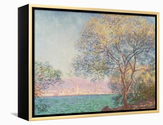 Morning at Antibes, 1888 (Oil on Canvas)-Claude Monet-Framed Premier Image Canvas