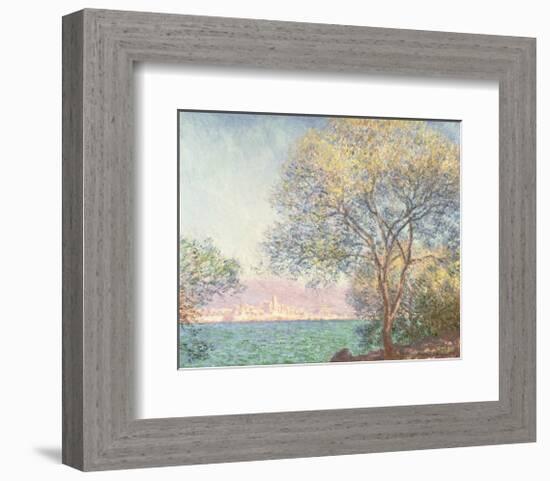 Morning at Antibes, 1888-Claude Monet-Framed Art Print