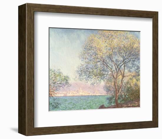 Morning at Antibes, 1888-Claude Monet-Framed Art Print