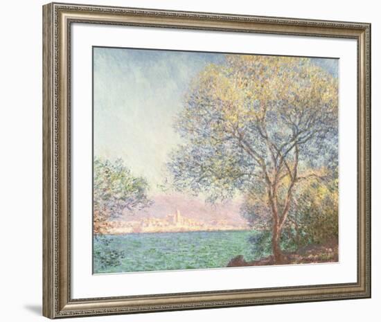 Morning at Antibes, 1888-Claude Monet-Framed Art Print