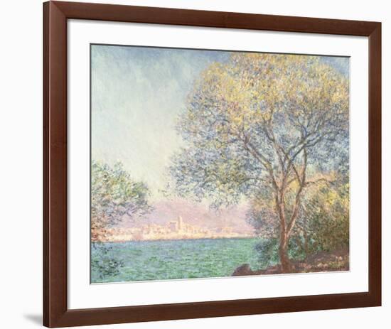 Morning at Antibes, 1888-Claude Monet-Framed Art Print