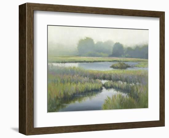 Morning at Edmonds Marsh-David Marty-Framed Giclee Print