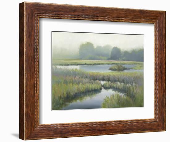 Morning at Edmonds Marsh-David Marty-Framed Giclee Print