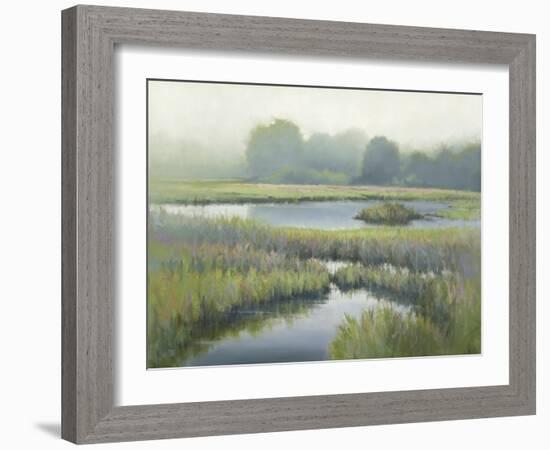 Morning at Edmonds Marsh-David Marty-Framed Giclee Print