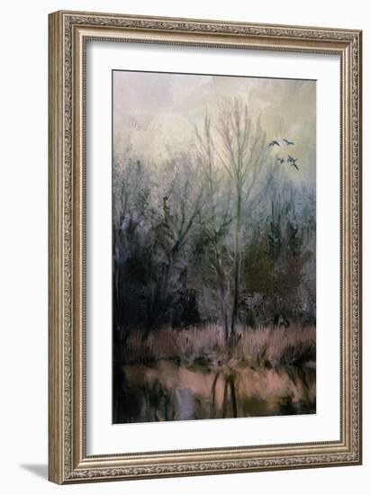 Morning at Fairground Swamp-Jai Johnson-Framed Giclee Print