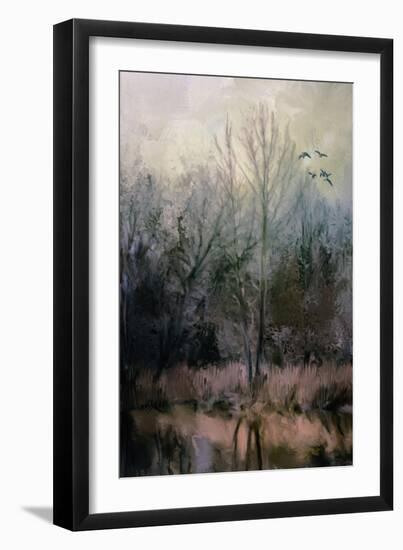 Morning at Fairground Swamp-Jai Johnson-Framed Giclee Print