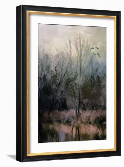 Morning at Fairground Swamp-Jai Johnson-Framed Giclee Print