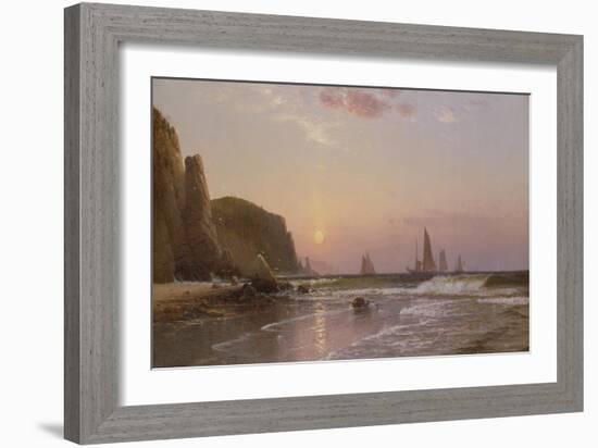 Morning at Grand Manan, 1878-Alfred Thompson Bricher-Framed Giclee Print