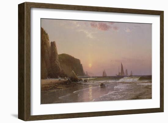 Morning at Grand Manan, 1878-Alfred Thompson Bricher-Framed Giclee Print