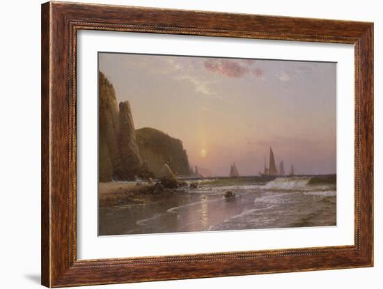 Morning at Grand Manan, 1878-Alfred Thompson Bricher-Framed Giclee Print